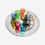 Cuisine Art Moroccan Teaset 6Pc Silver Tray
