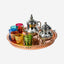 Cuisine Art Arwa Teaset 9Pc Copper Tray