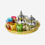 Cuisine Art Arwa Teaset 9Pc Gold Tray