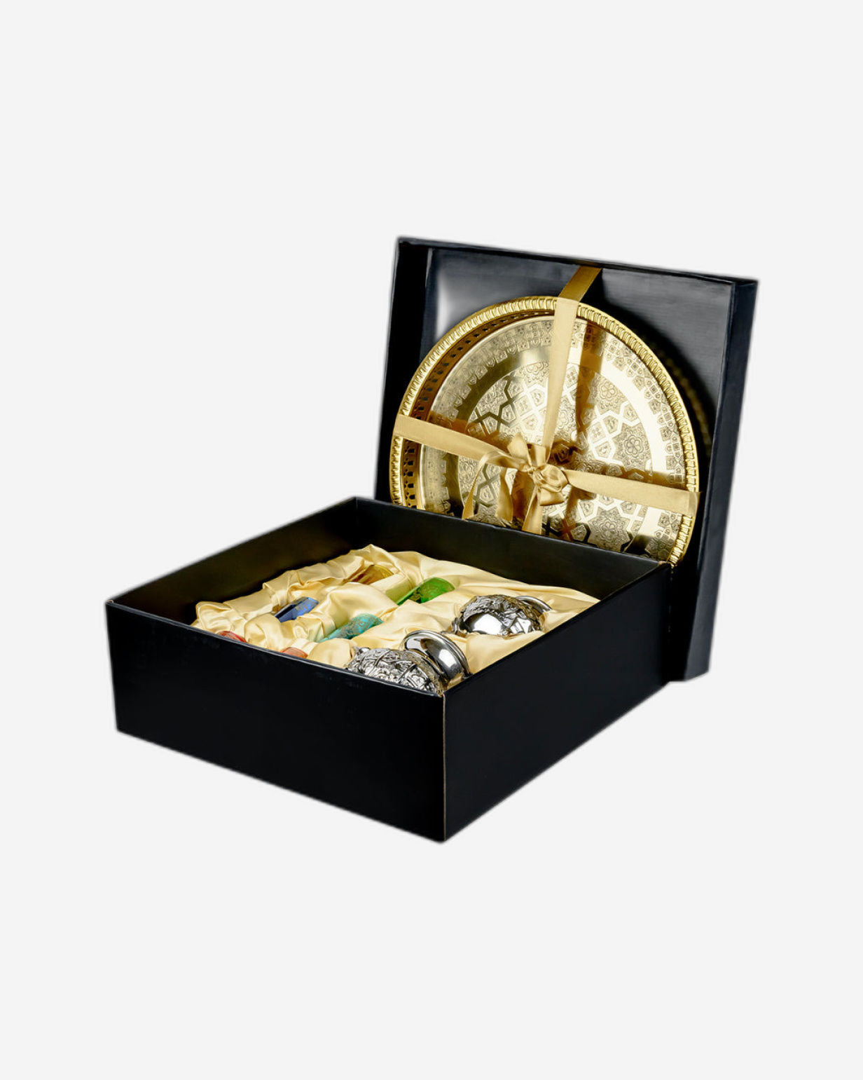 Cuisine Art Arwa Teaset 9Pc Gold Tray