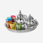 Cuisine Art Arwa Teaset 9Pc Silver Tray