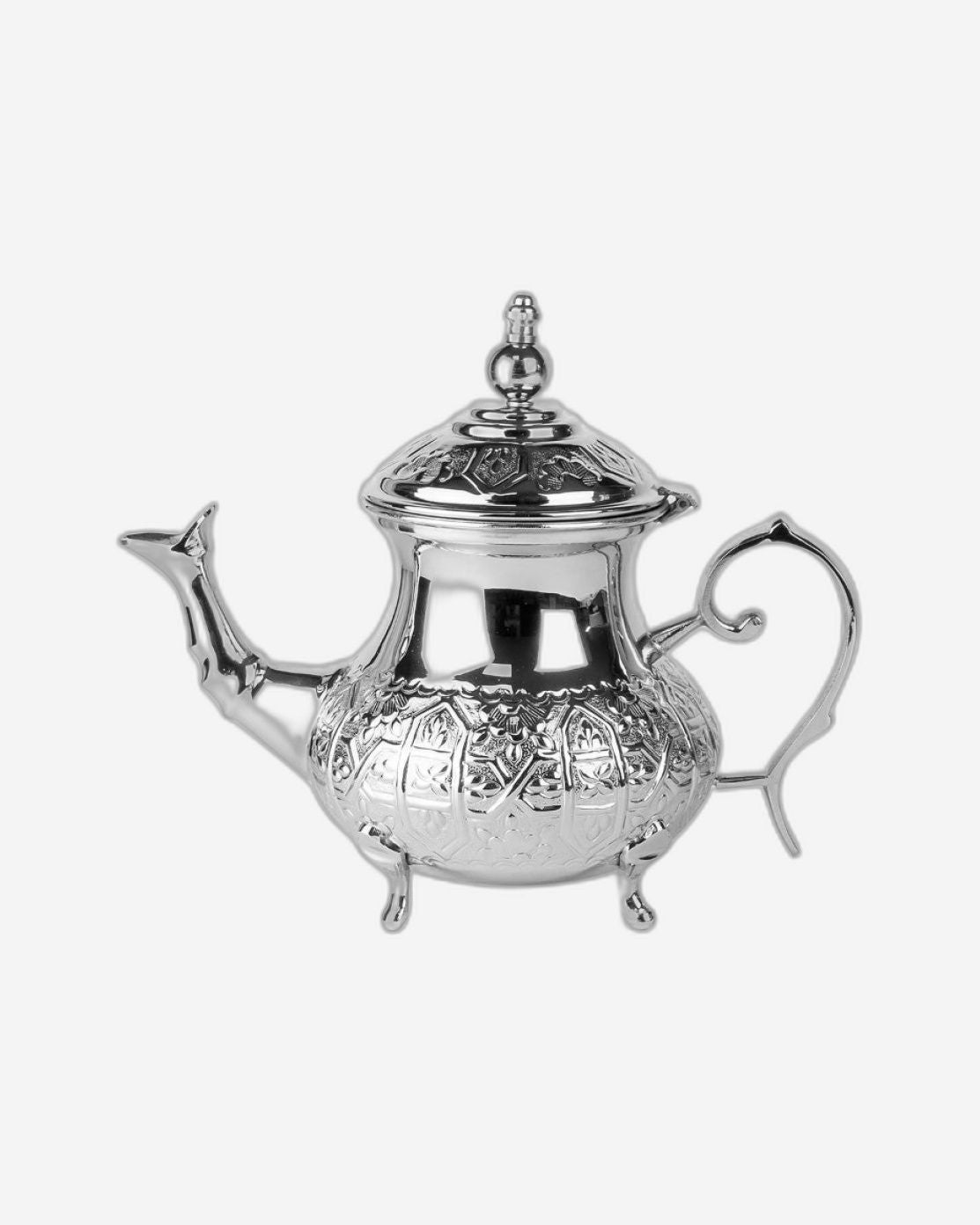 Cuisine Art Moroccan Teapot Zwin 350ml Silver