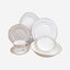 Shallow New Bone China Dinner Set - Suzy, 32 Pieces, White