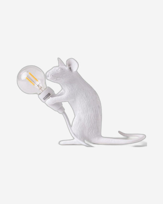 Seletti Mouse Lamp Mac Sitting White Usb