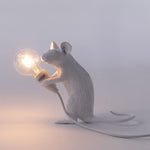 Seletti Mouse Lamp Mac Sitting White Usb