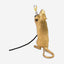 Seletti Mouse Lamp Step Standing Gold Usb