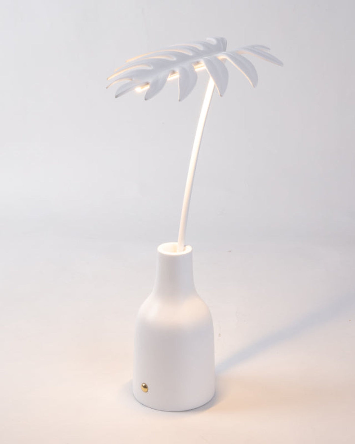 Seletti Table Lamp Leaf Light Stellou In Resin And Metal