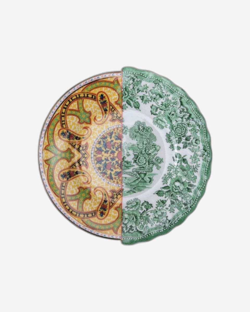 Seletti Dessert Plate In  Porcelain "Hybrid-Sravasti"