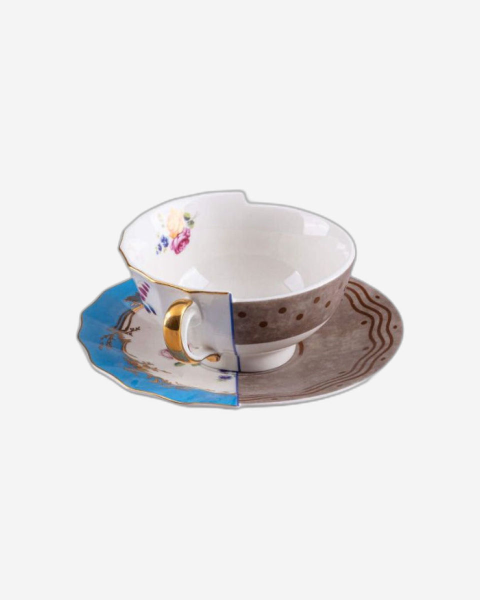 Seletti Hybrid New Era Teacup With Saucer Kerma