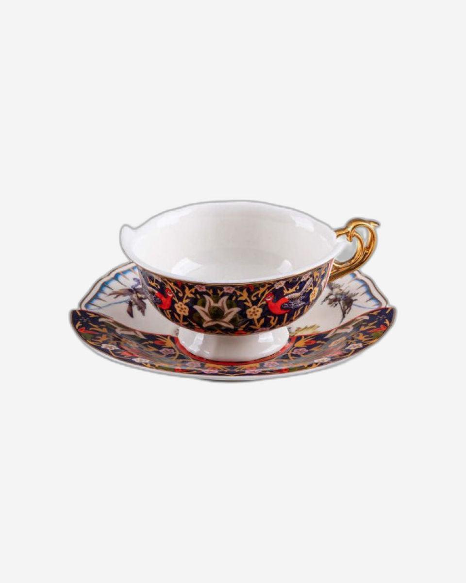 Seletti Hybrid New Era Teacup With Saucer Kannauj