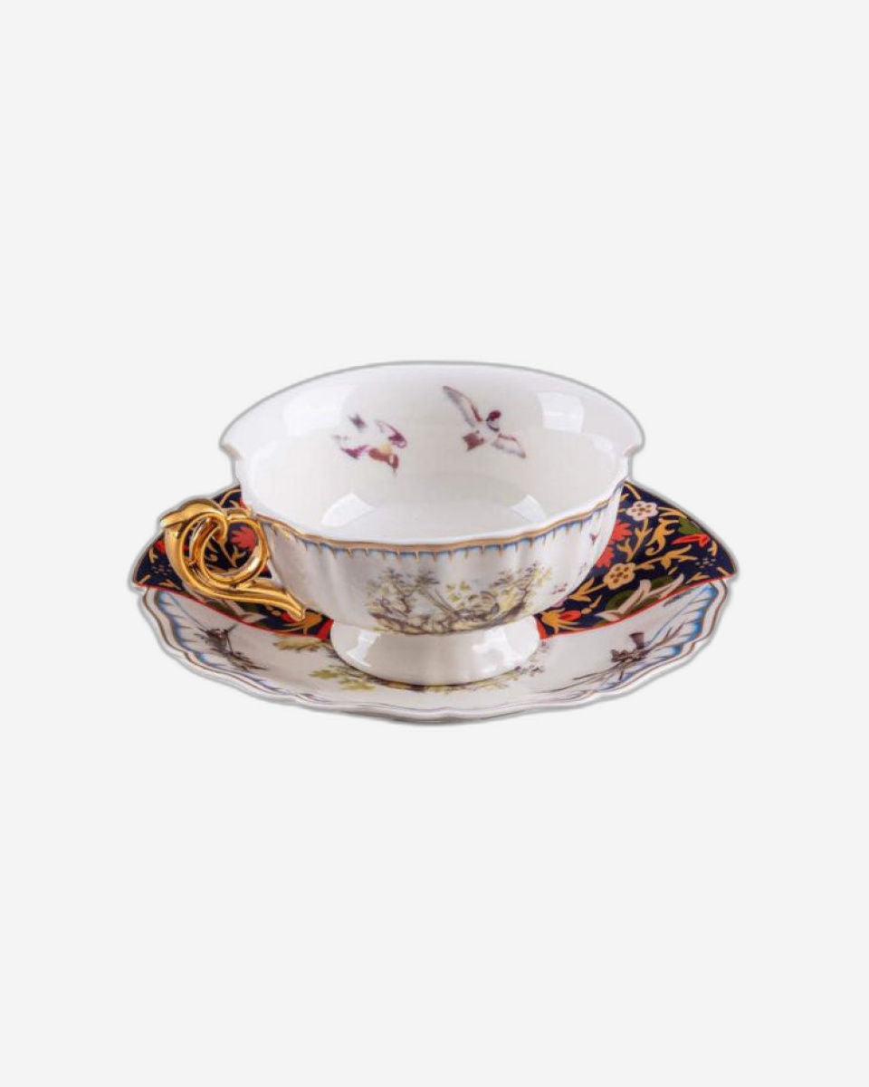Seletti Hybrid New Era Teacup With Saucer Kannauj