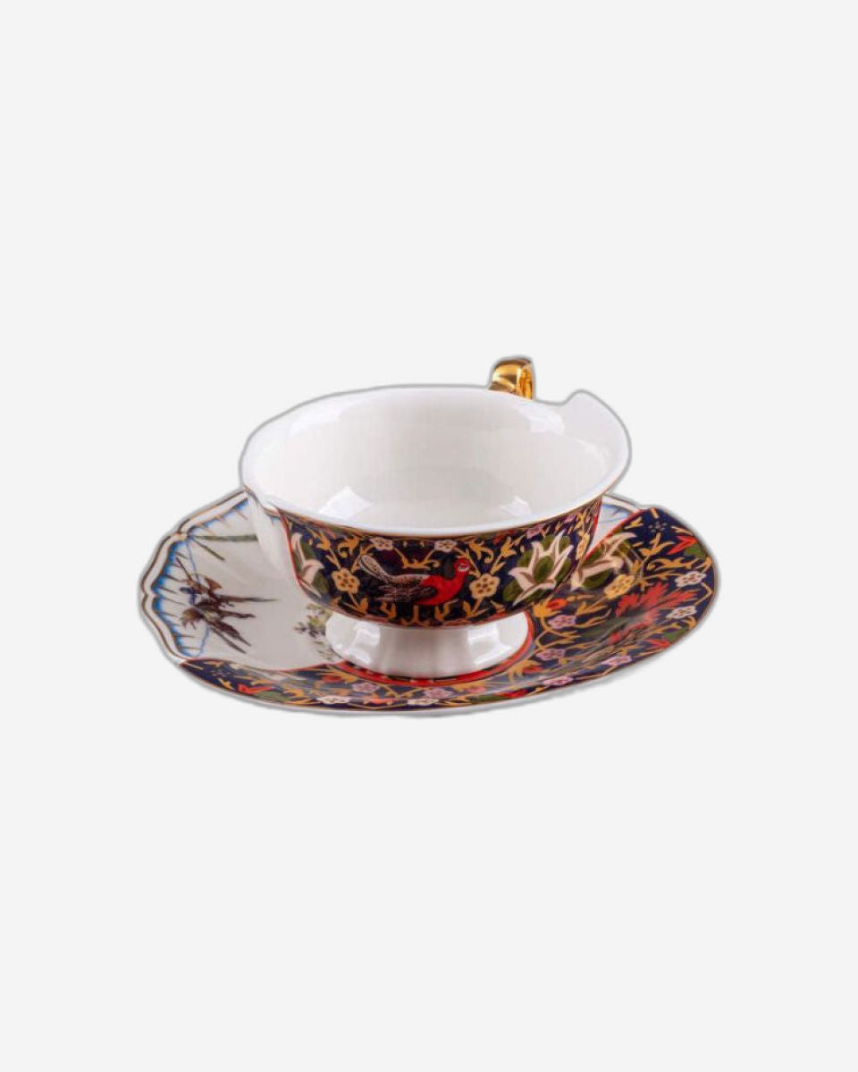 Seletti Hybrid New Era Teacup With Saucer Kannauj