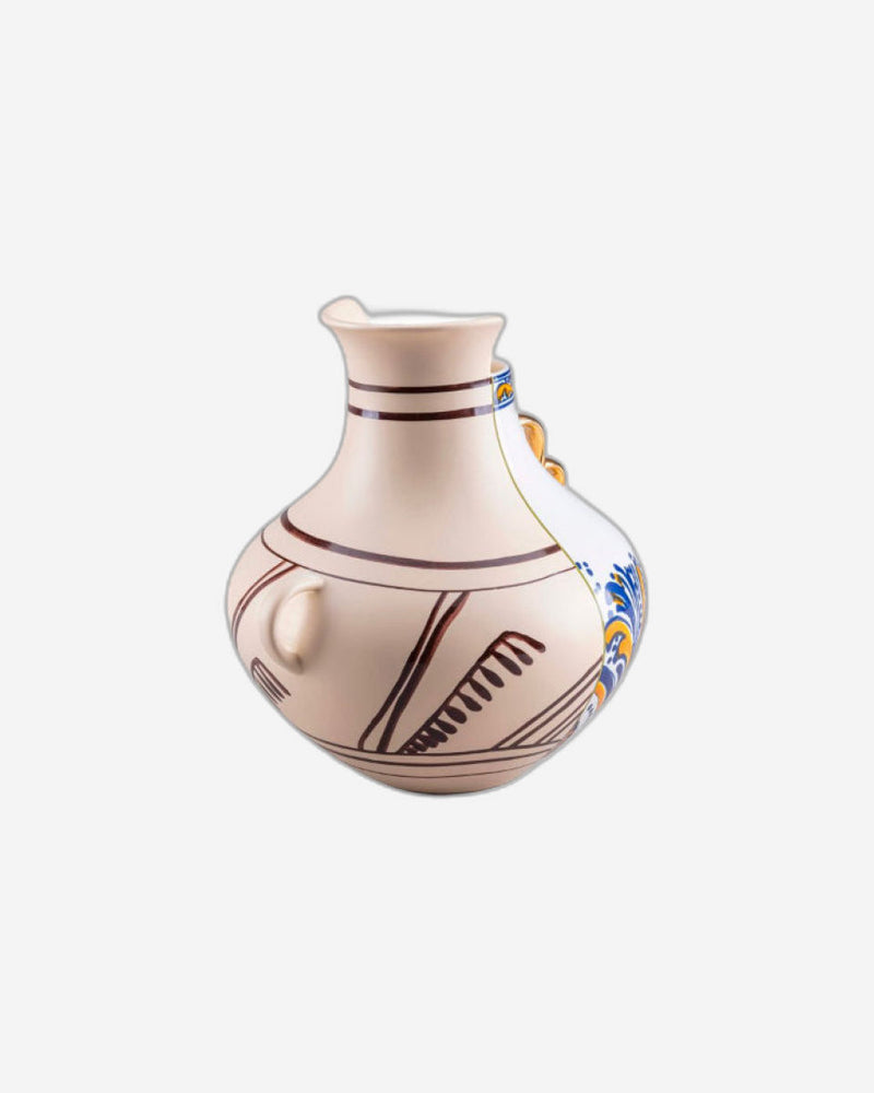 Seletti VASE IN  PORCELAIN "HYBRID-NAZCA" ø cm. 22,5 h.25