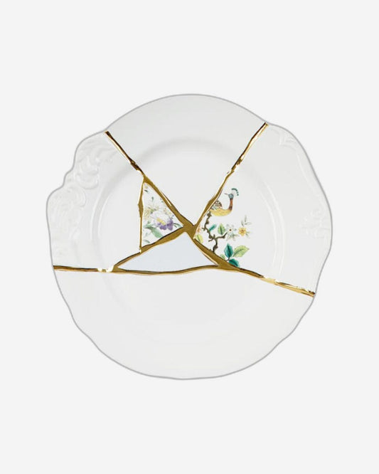 Seletti Kintsugi-N 2 Dinner Plate In Porcelain