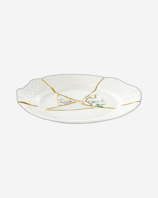 Seletti Kintsugi-N 2 Dinner Plate In Porcelain
