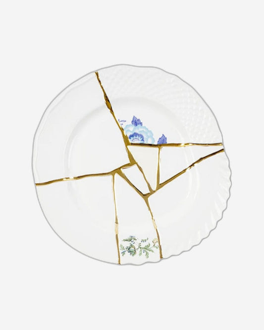 Seletti Kintsugi-N3 Dinner Plate In Porcelain