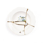 Seletti "KINTSUGI-n'1" SOUP BOWL IN  PORCELAIN ø Cm.22 h.4