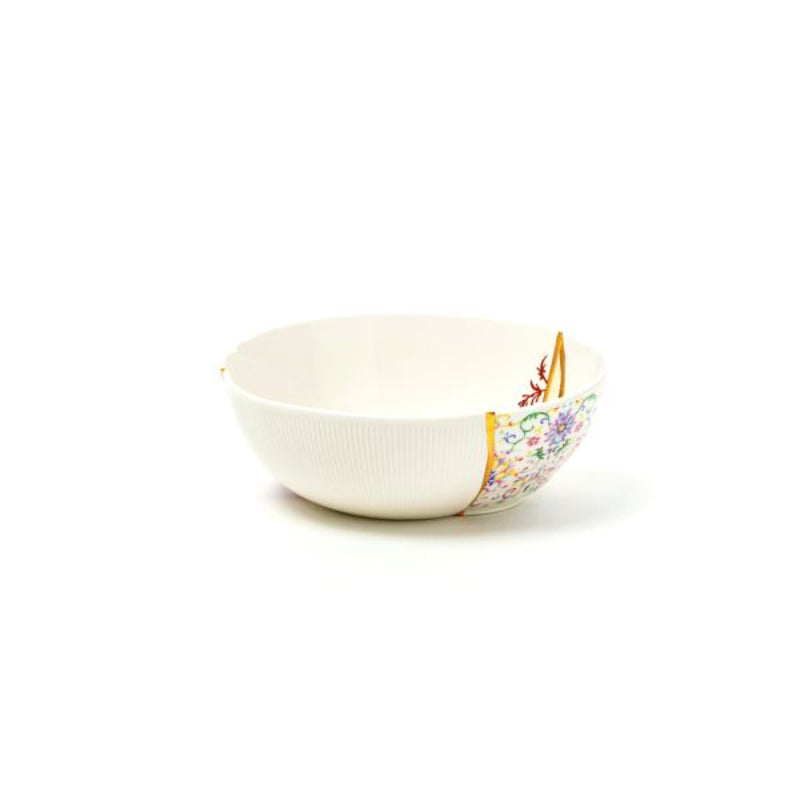 Seletti "KINTSUGI-n'1" BOWL IN  PORCELAIN ø Cm.19 h.7,2