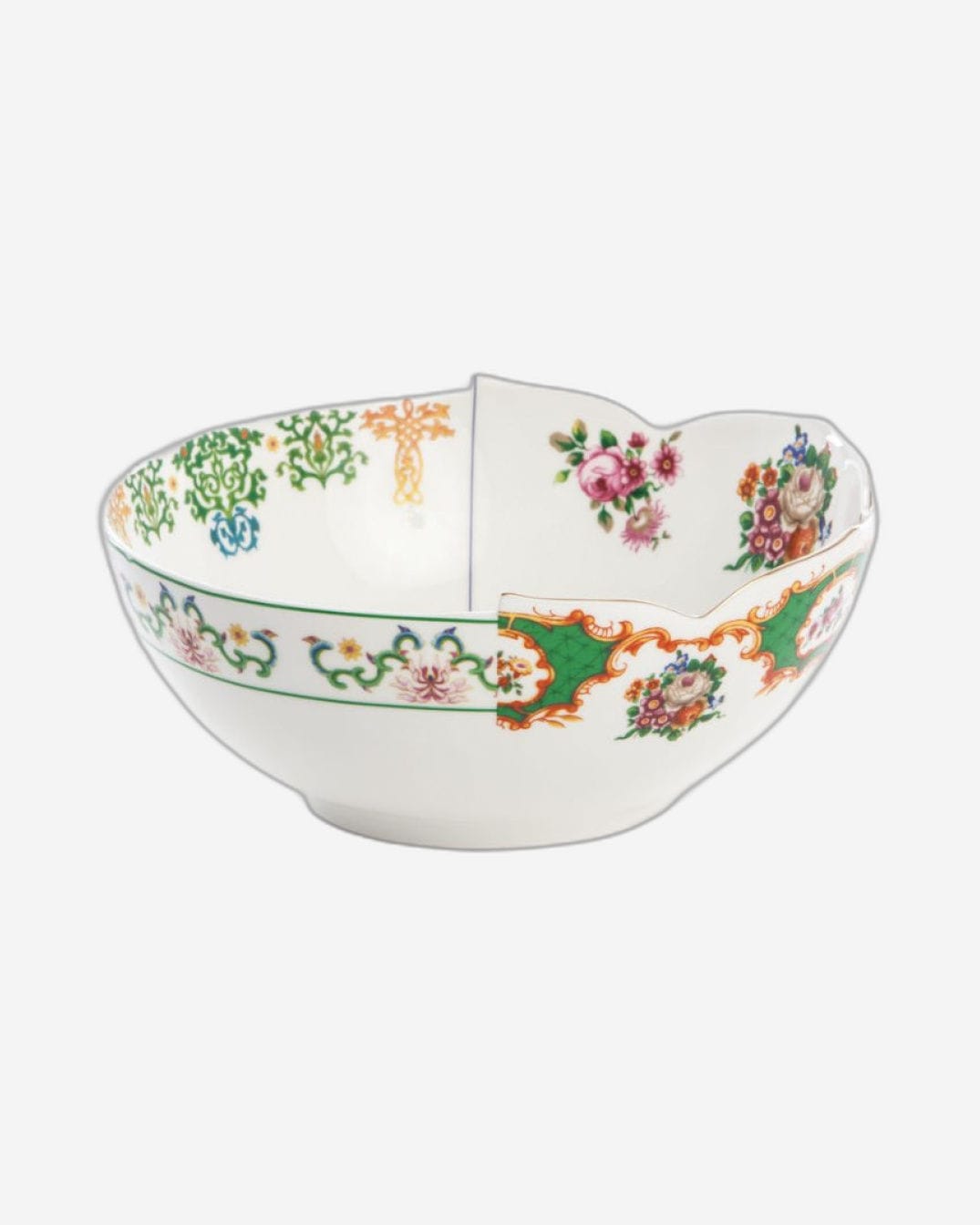 Seletti Hybrid-Zaira Salad Bowl In  Porcelain