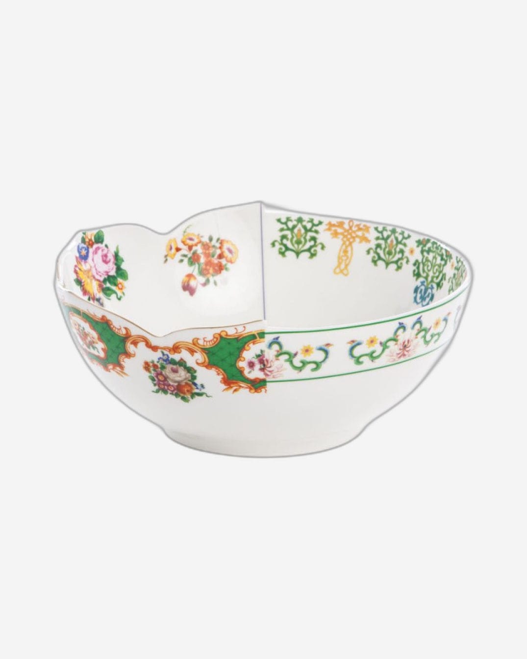 Seletti Hybrid-Zaira Salad Bowl In  Porcelain