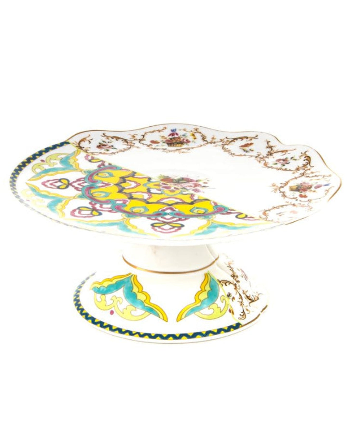 Seletti Hybrid-Leandra Porcelain Cake-Stand