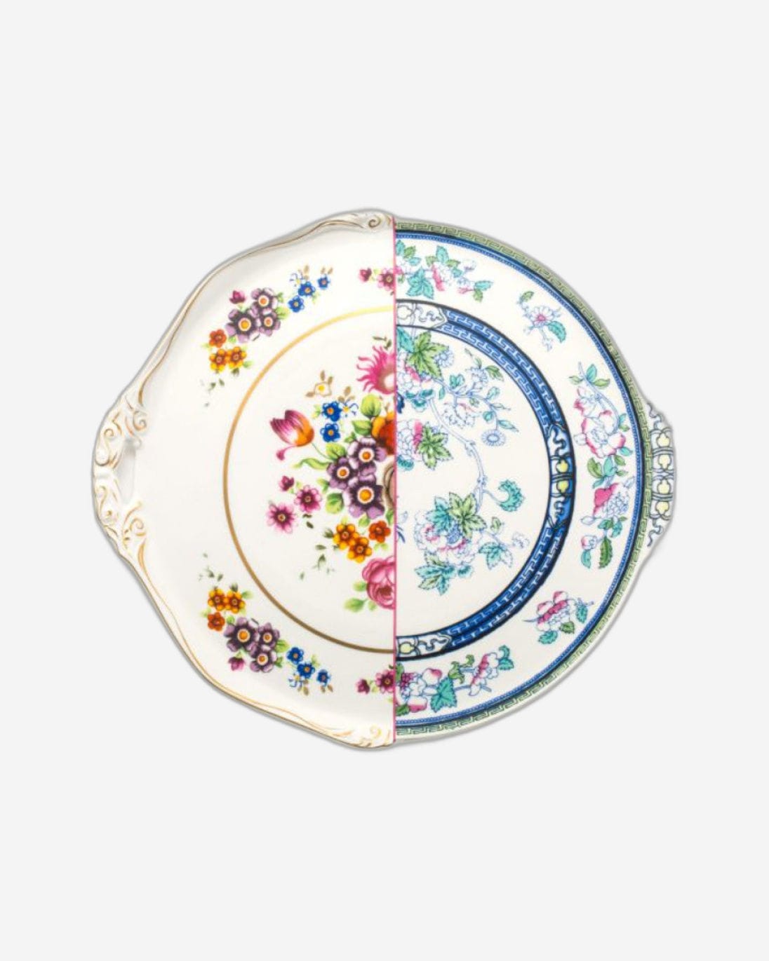 Seletti HYBRID-DOROTEA ROUND TRAY IN PORCELAIN Cm 35