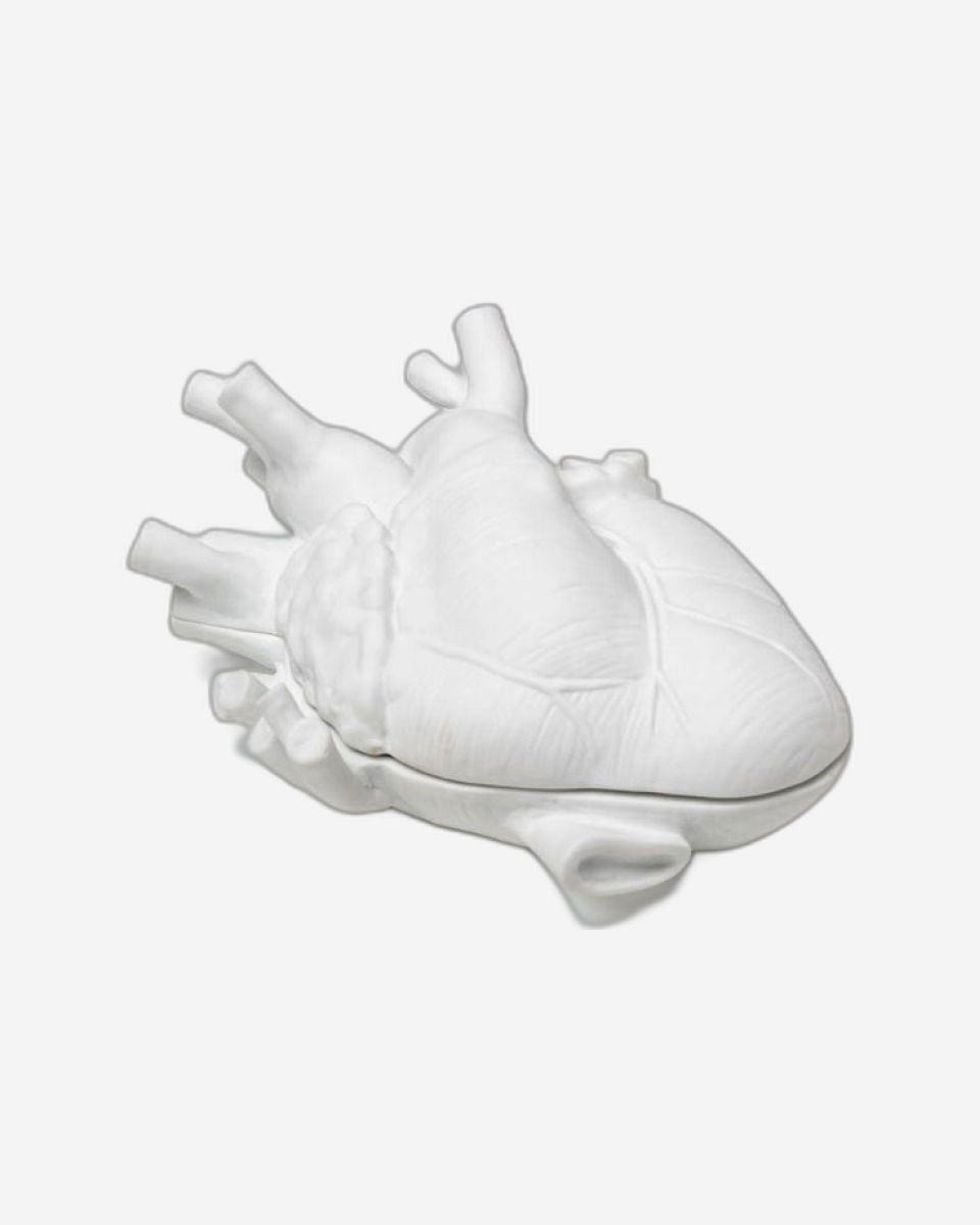 Seletti Love In A Box Porcelain Heart Container