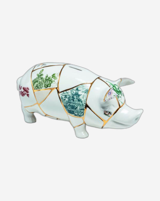 Seletti Moneybox-Kintsugi Piggy Bank