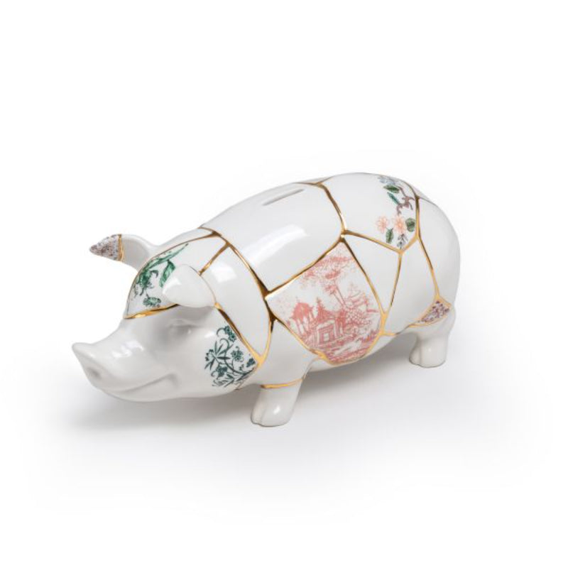 Seletti Moneybox-Kintsugi Piggy Bank