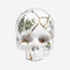 Seletti Kintsugi Skull Ornament Porcelain