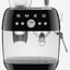 SMEG Espresso Coffee Machine with Grinder Black - EGF03BLUK