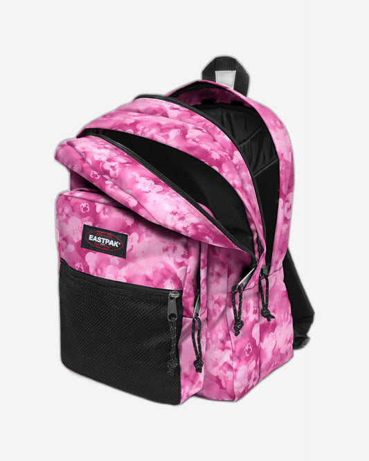 Eastpak Pinnacle Flowerblur Pink Medium Backpack with laptop protection - EK0000602O31
