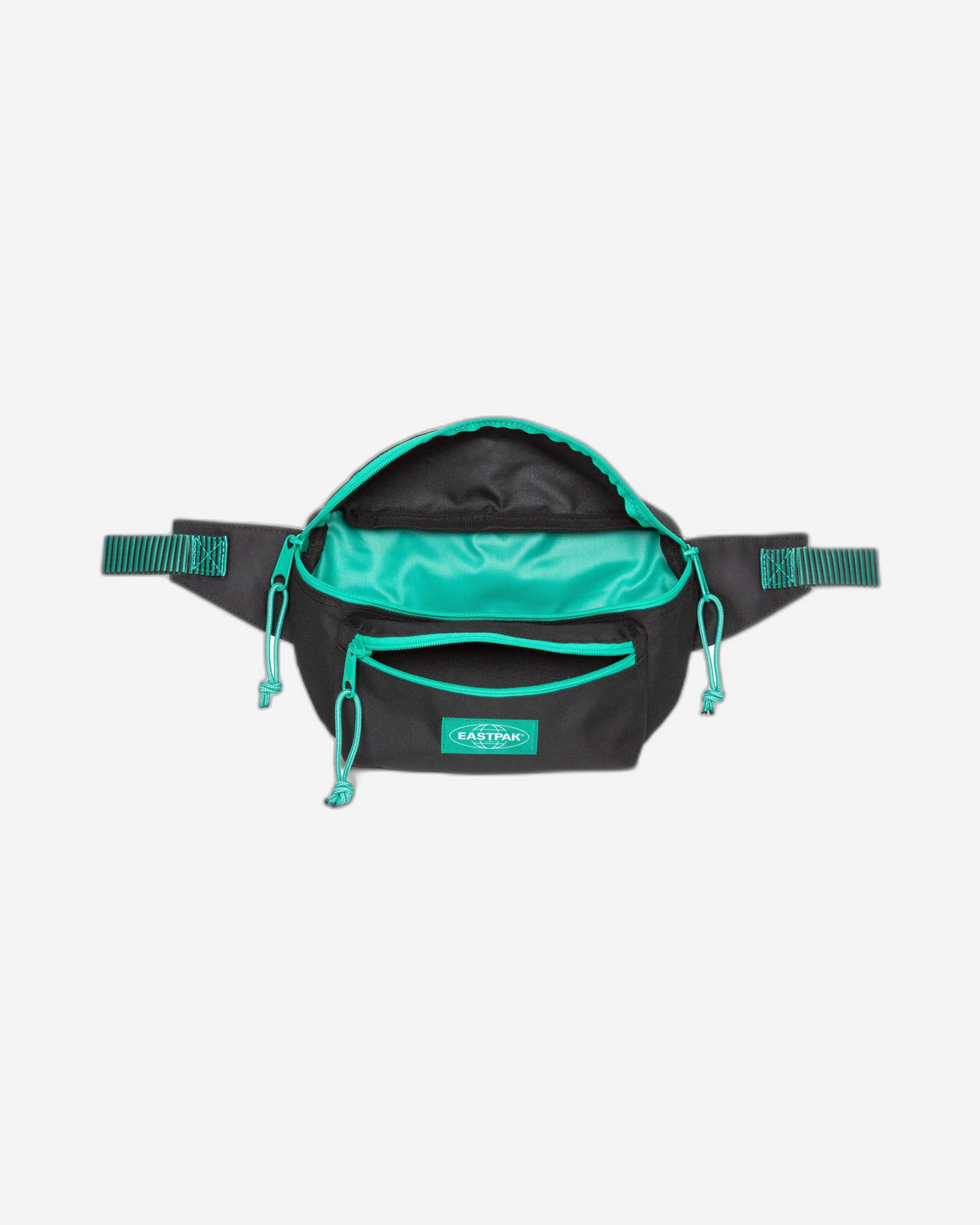 Eastpak Doggy Bag Kontrast Stripe Black Medium Waistbag - EK0000739J41