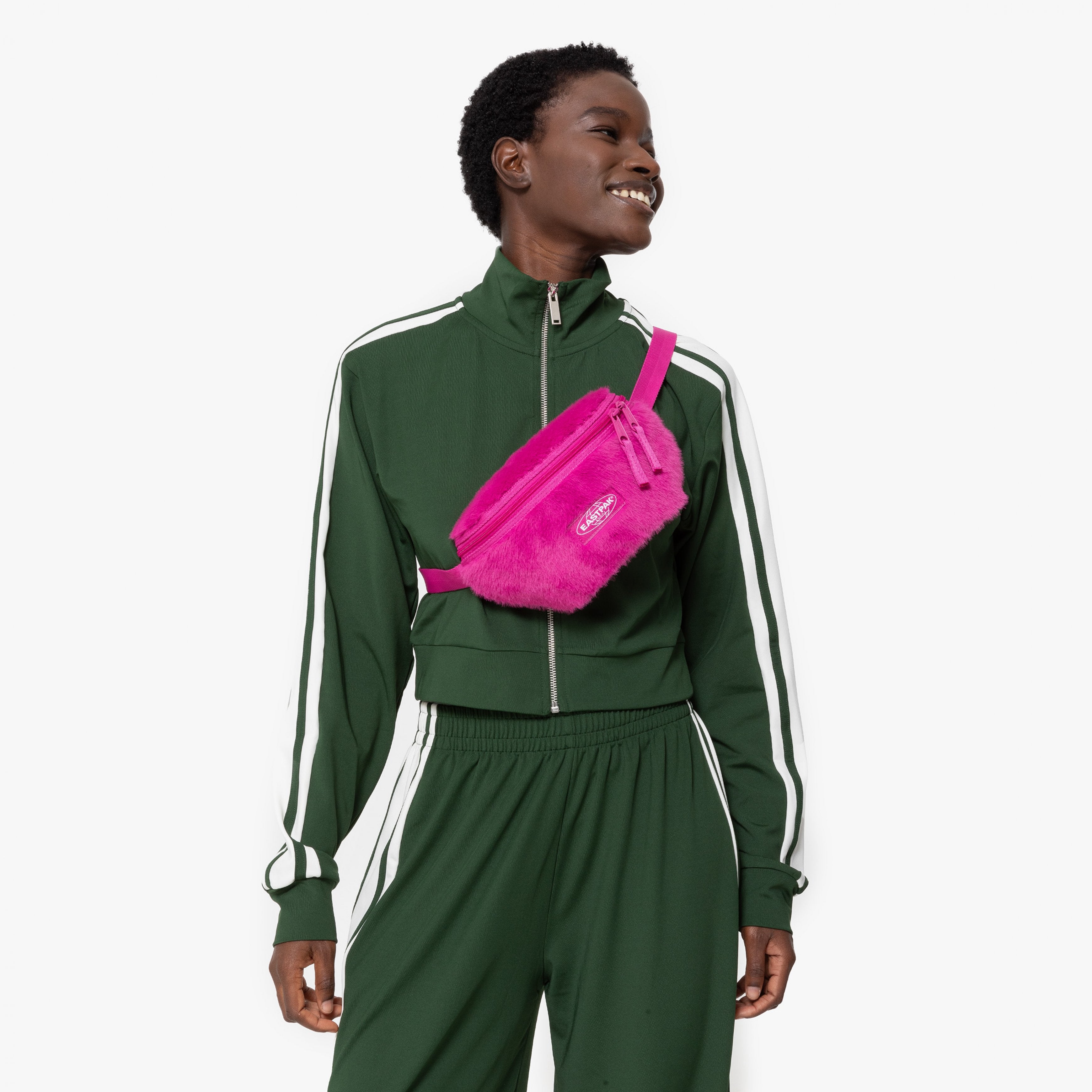 Eastpak Springer Fuzzy Fuchsia Bumbag