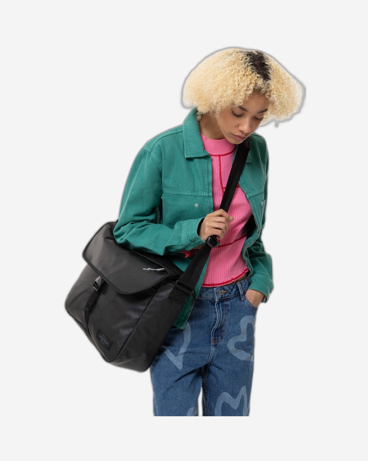 Eastpak Delegate + Tarp Black Crossbody Bag