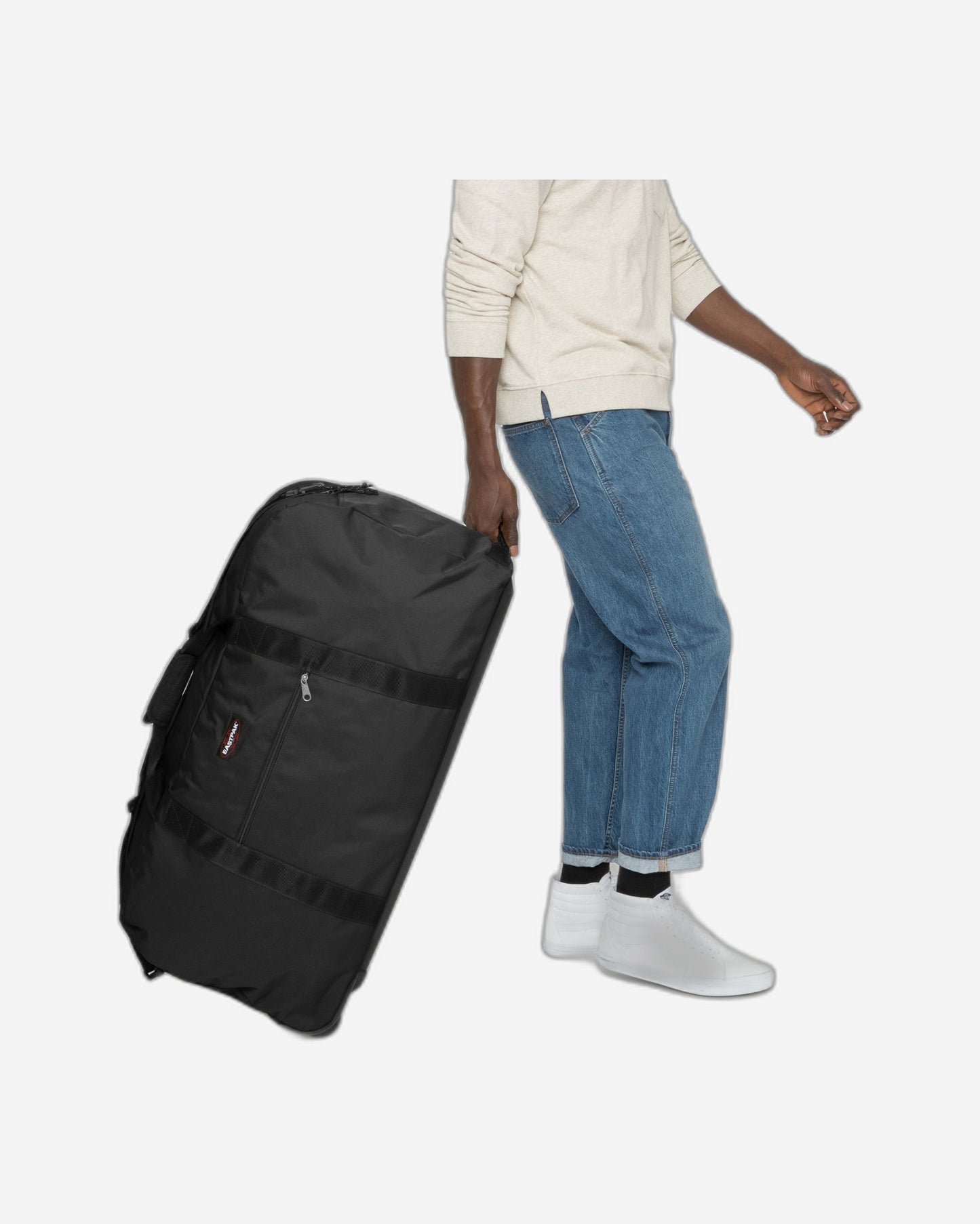 Eastpak Warehouse + Black Large Duffle Wheeled Bag Luggage