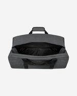 Eastpak Warehouse + Black Denim Large Duffle Wheeled Bag - EK00030E77H1