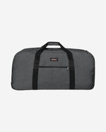 Eastpak Warehouse + Black Denim Large Duffle Wheeled Bag - EK00030E77H1