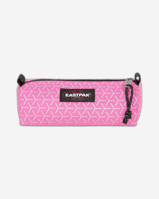 Eastpak Benchmark Single Refleks Metal Pink Small Pencil Case - EK0003729D1
