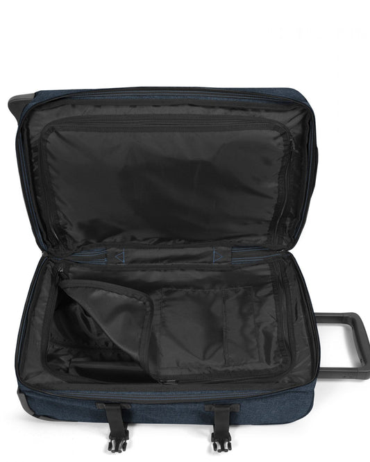 Eastpak Tranverz S Triple Denim Cabin Sized Wheeled Luggage - EK00061L26W