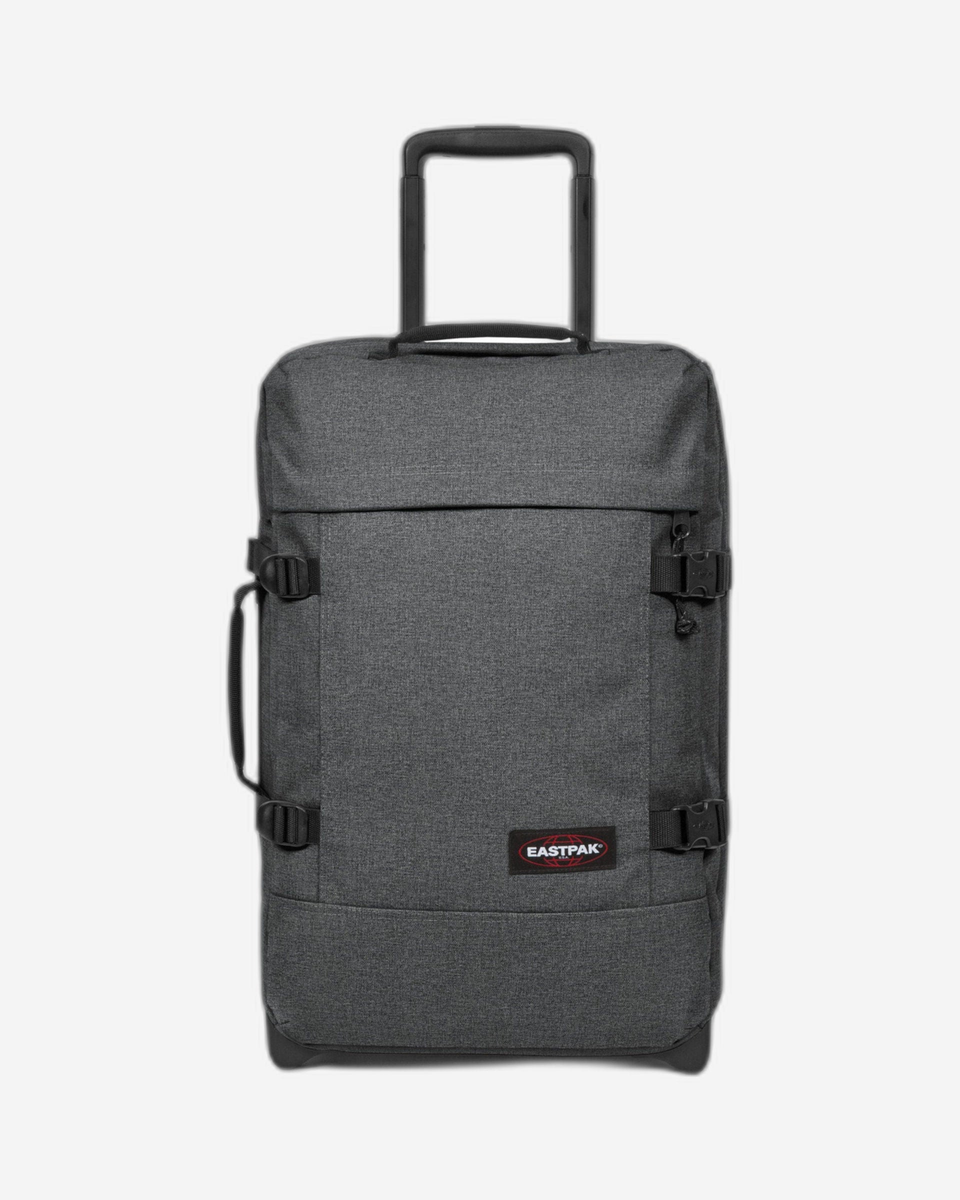 Eastpak Tranverz S Black Denim Cabin Sized Wheeled Luggage - EK00061L77H