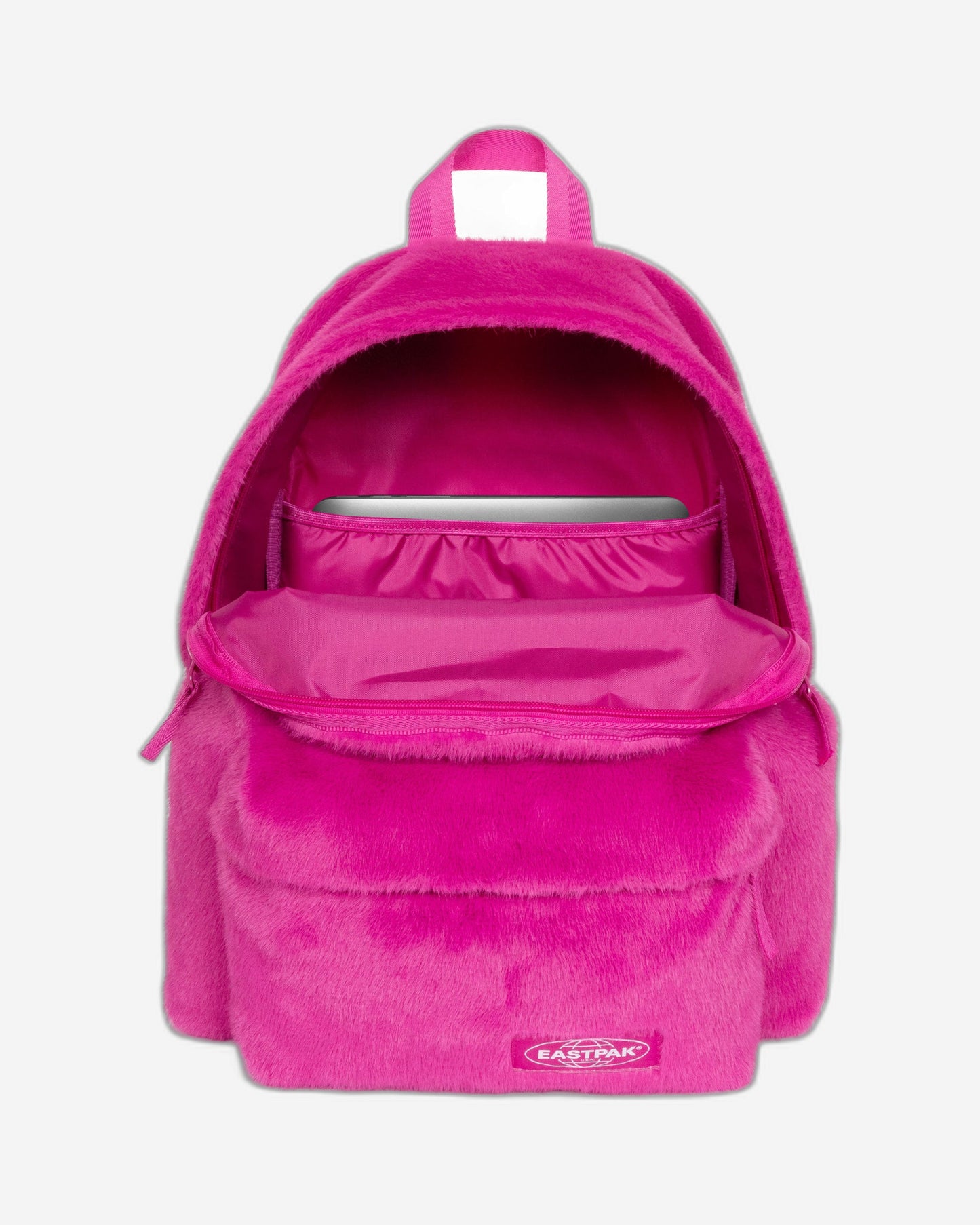 Eastpak Padded Pak'R Fuzzy Fuchsia Backpack