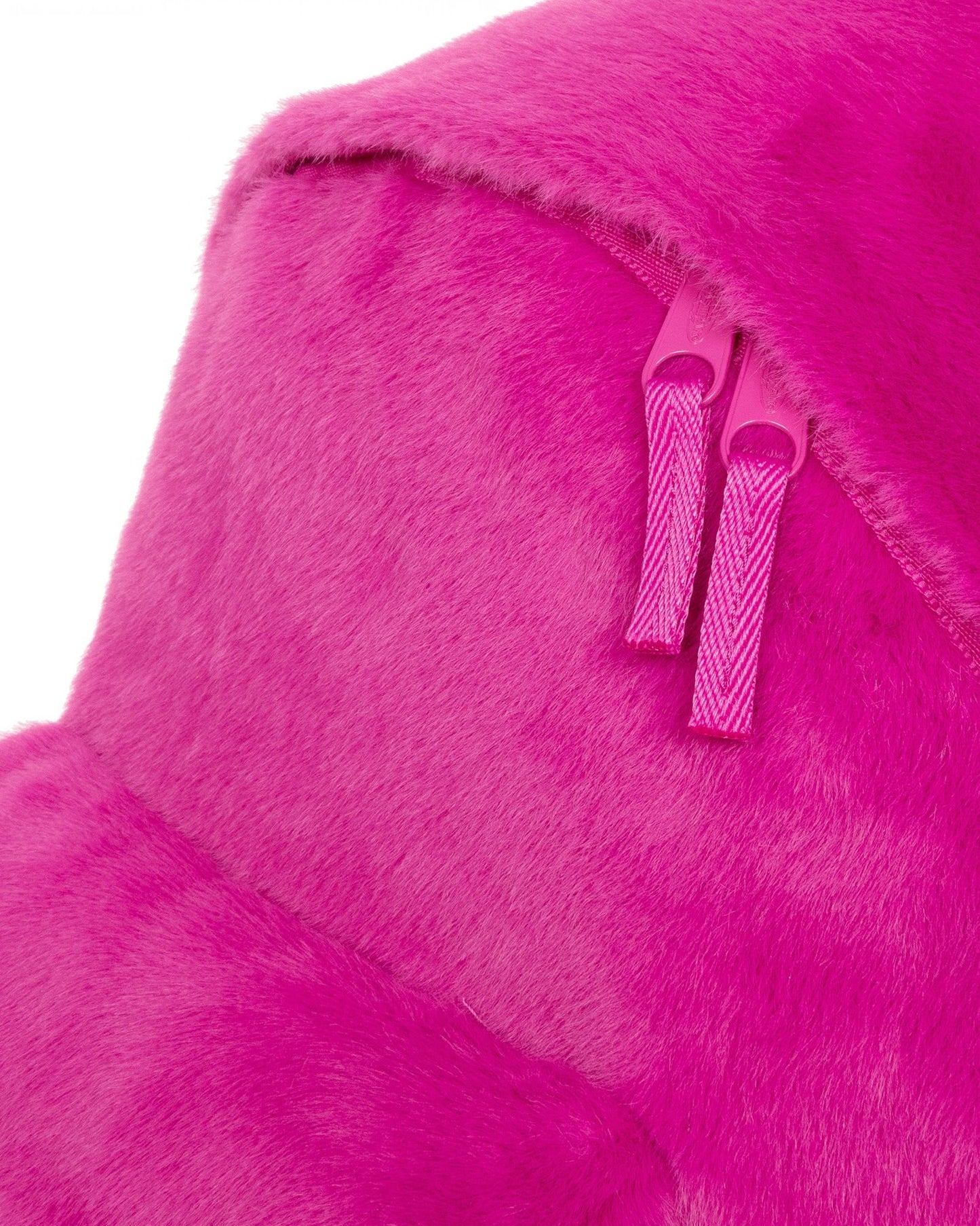 Eastpak Padded Pak'R Fuzzy Fuchsia Backpack