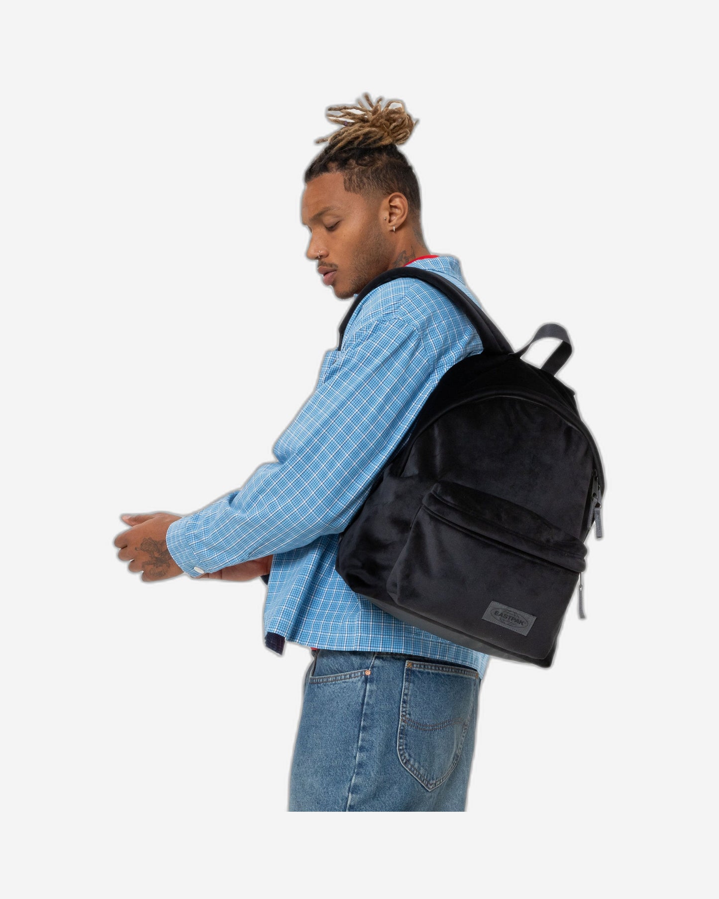 Eastpak Padded Pak'R Velvet Dark Medium Backpack - EK0006208J41