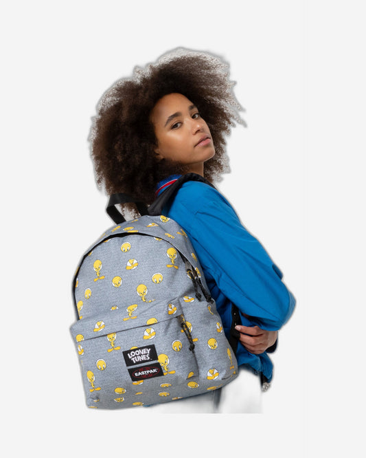 Eastpak Padded Pak'R Tweety Grey Medium Backpack