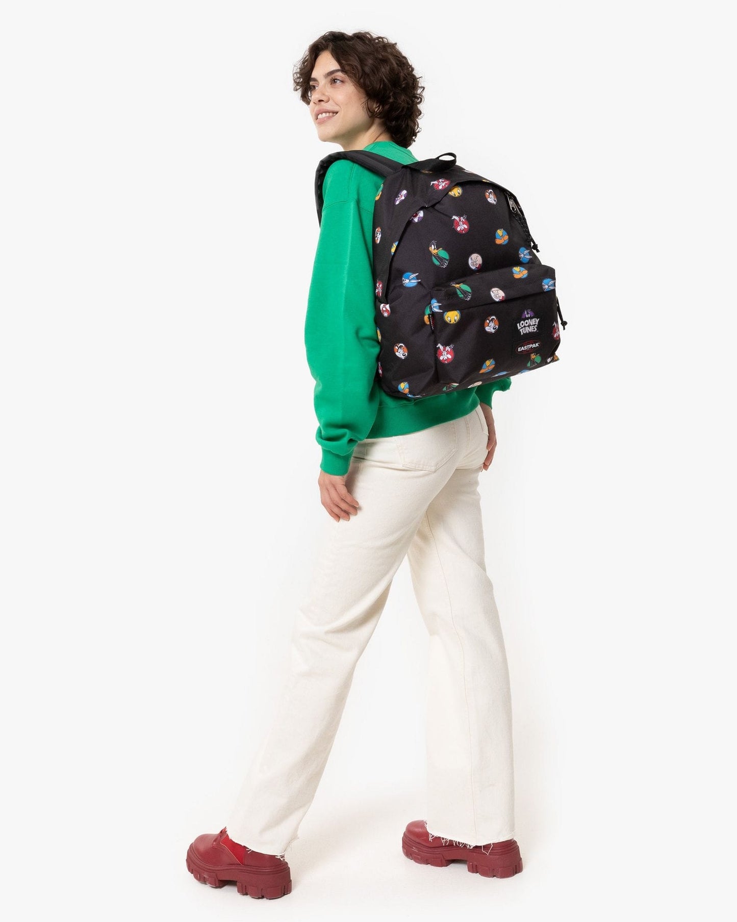 Eastpak Padded Pak'R Looney Tunes Black Medium Backpack