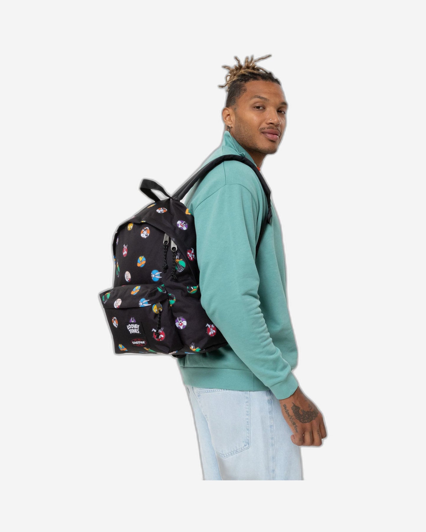 Eastpak Padded Pak'R Looney Tunes Black Medium Backpack