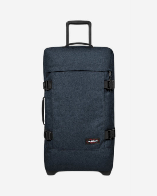 Eastpak Tranverz M Triple Denim Medium Wheeled Luggage - EK00062L26W
