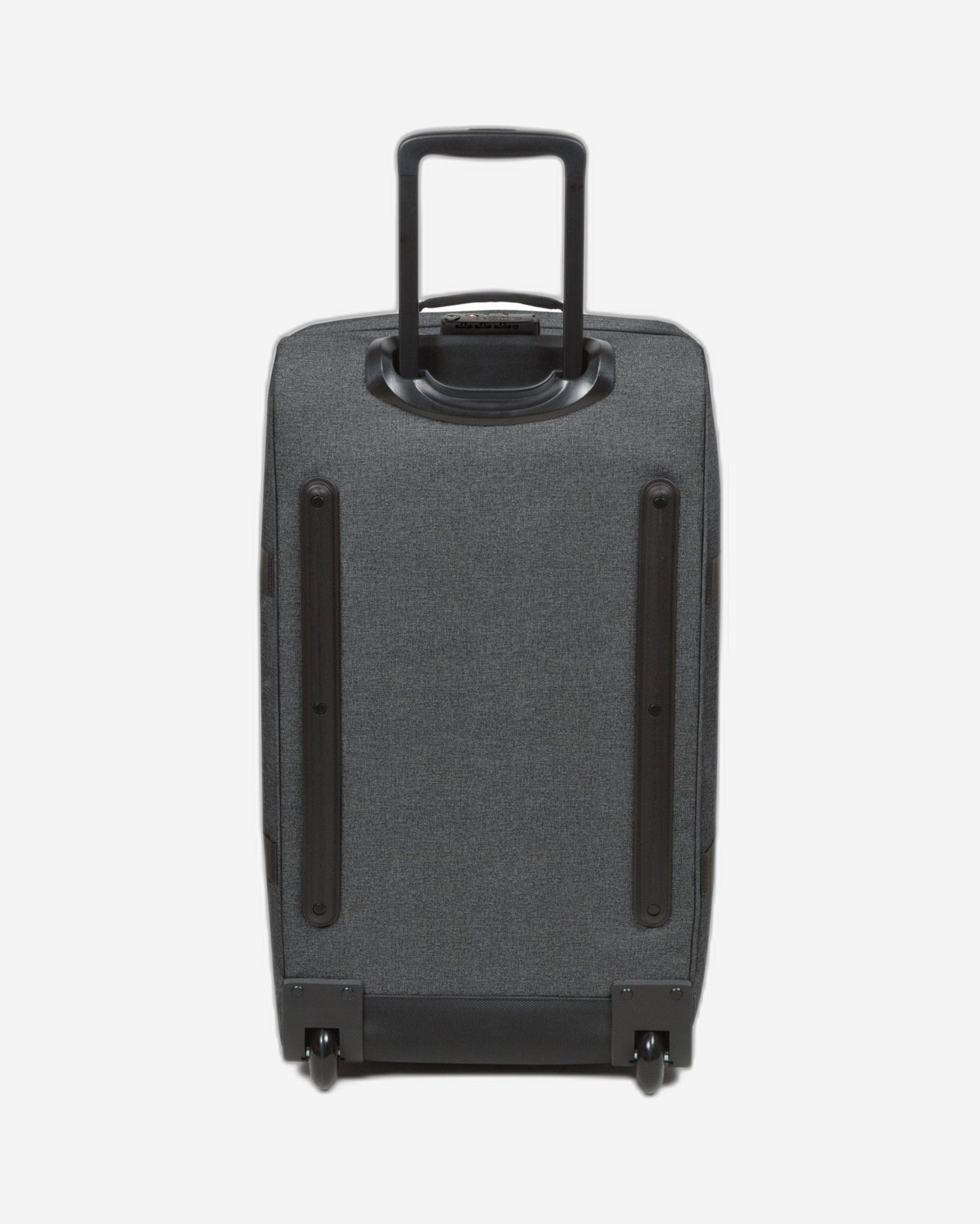 Eastpak Tranverz M Black Denim Medium Wheeled Luggage - EK00062L77H