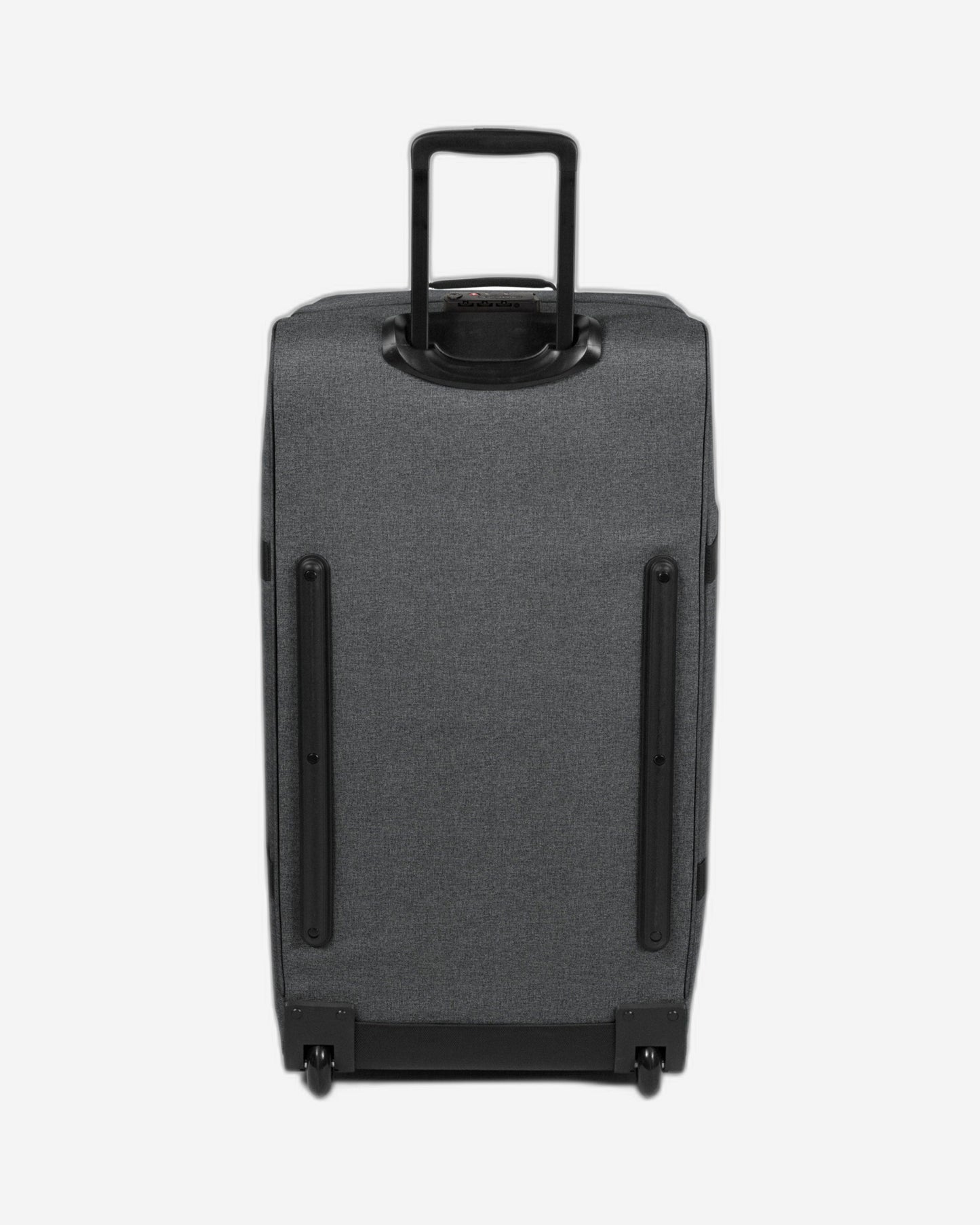 Eastpak Tranverz L Black Denim Large Wheeled Luggage - EK00063L77H